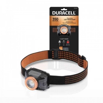 Kosmetinis defektas Duracell Focusing Led Headlamp 350 Lumens prožektorius ant galvos 